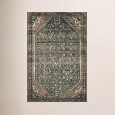 Loloi Rugs Sorrento Oriental Machine Made Power Loom Polyester